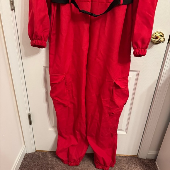 Spirit Halloween Squid Game Costume Guard Adult Size L / XL - Picture 4 of 11